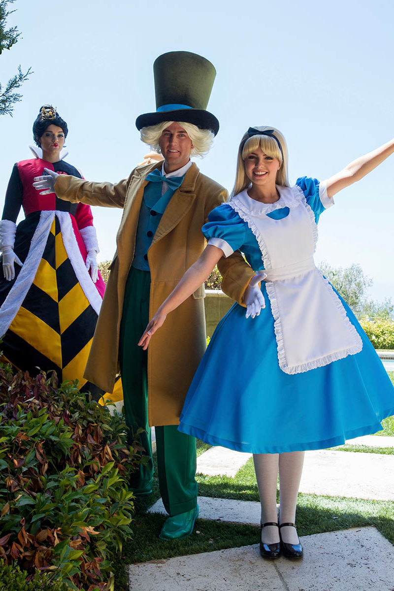 Best alice and mad hatter party character for kids in wilmington