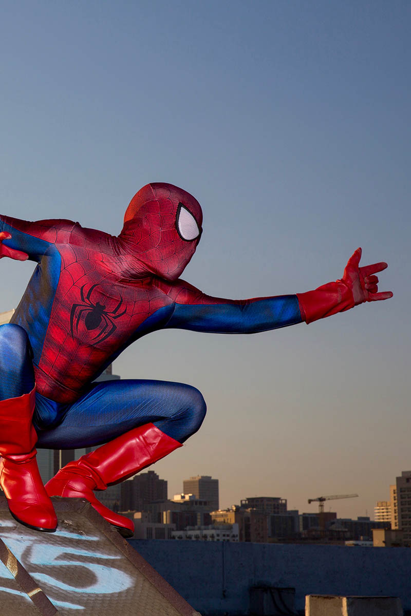 Affordable spiderman party character for kids in wilmington