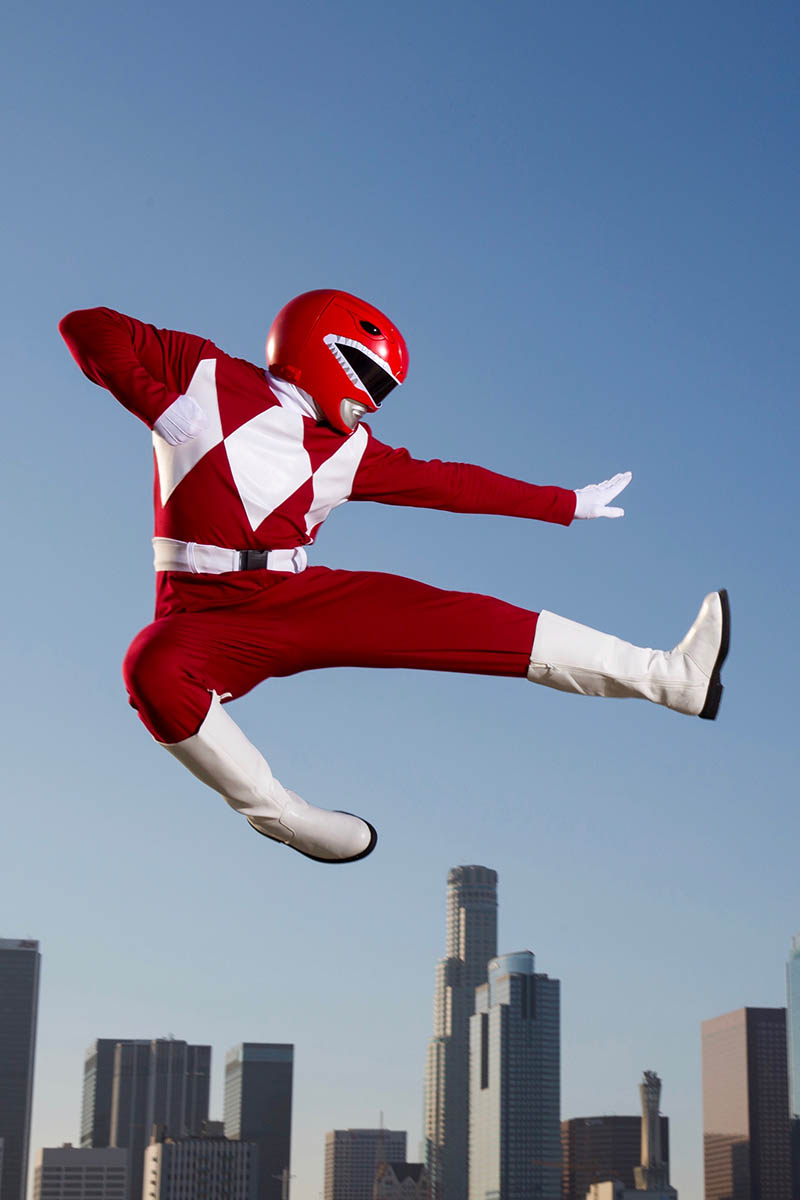 Affordable power ranger party character for kids in wilmington